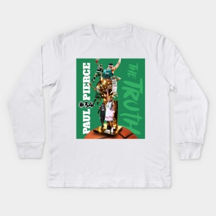 Paul Pierce Moments Collection Color Kids Long Sleeve T-Shirt